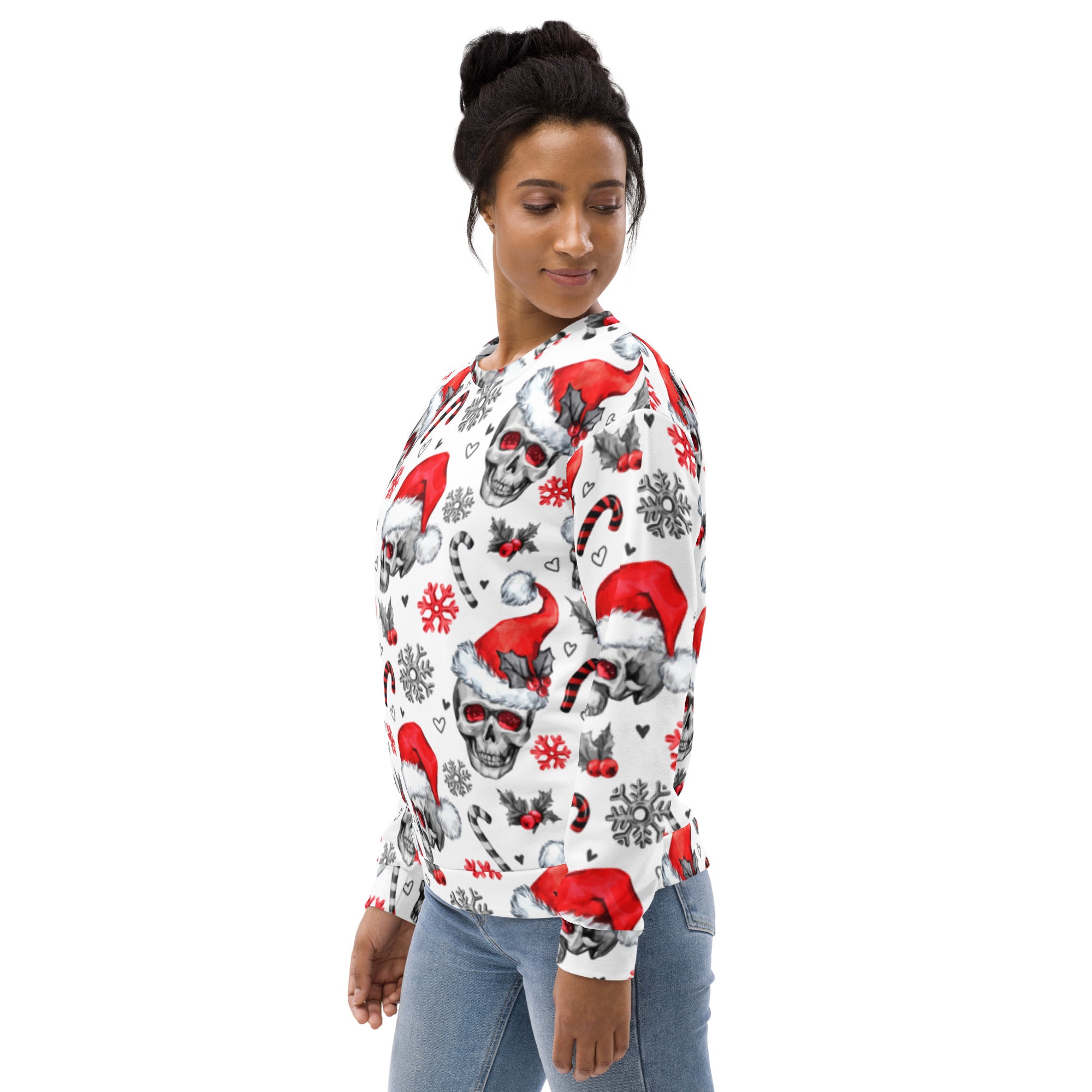 Santa Skulls Eco Sweatshirt